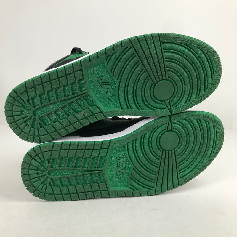 【中古品】【メンズ】 NIKE ナイキ 555088-030 AIR JORDAN 1 RETRO HIGH OG "BLACK PINE GREEN"(2020) エアジョーダン1 レトロ ハイ スニーカー シューズ 靴 160-260829-mh-04-fuzh サイズ：26cm カラー：ブラック・グリーン 万代Net店