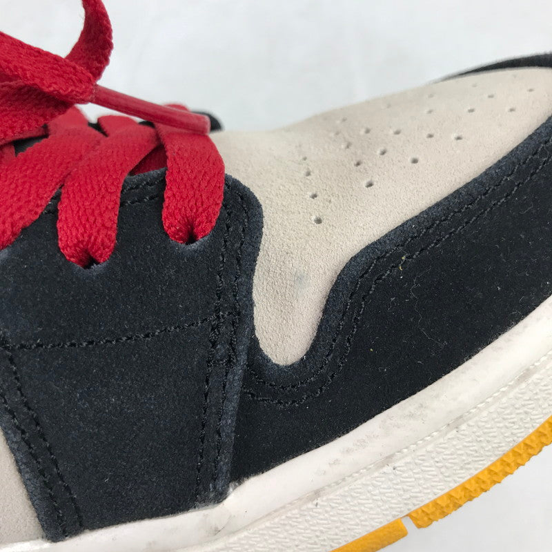 【中古品】【メンズ】 NIKE ナイキ 553558-127 AIRJORDAN 1 LOW エアジョーダン1 ロー スニーカー シューズ 靴 160-260829-mh-01-fuzh サイズ：25cm カラー：黄・黒・白 万代Net店