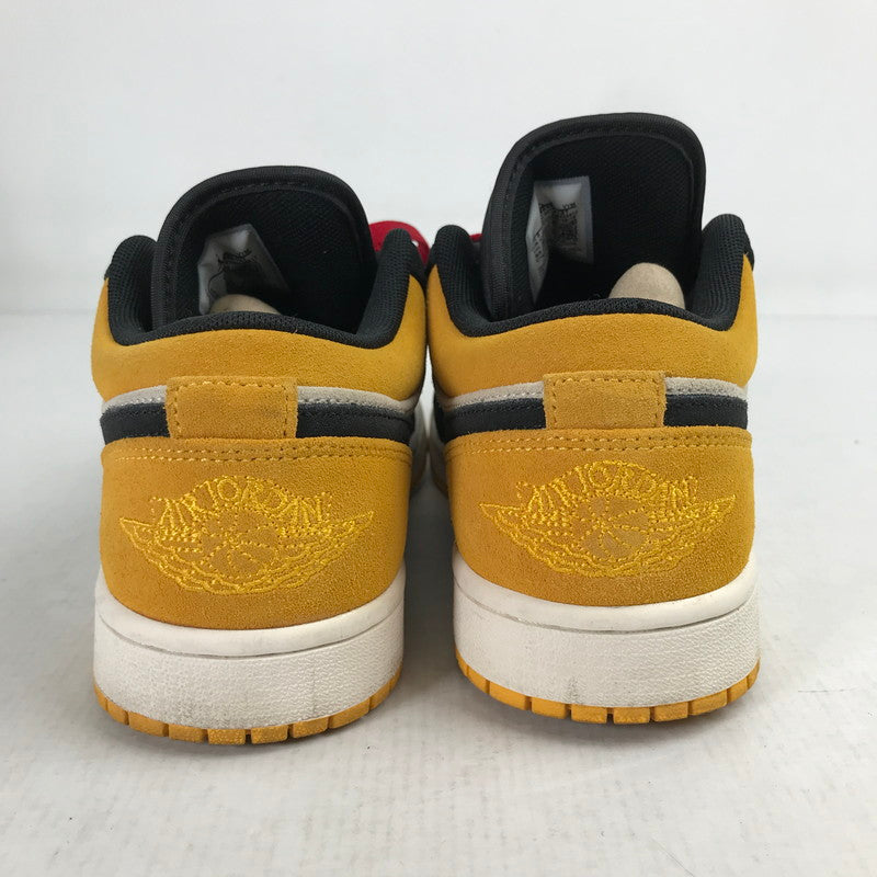 【中古品】【メンズ】 NIKE ナイキ 553558-127 AIRJORDAN 1 LOW エアジョーダン1 ロー スニーカー シューズ 靴 160-260829-mh-01-fuzh サイズ：25cm カラー：黄・黒・白 万代Net店