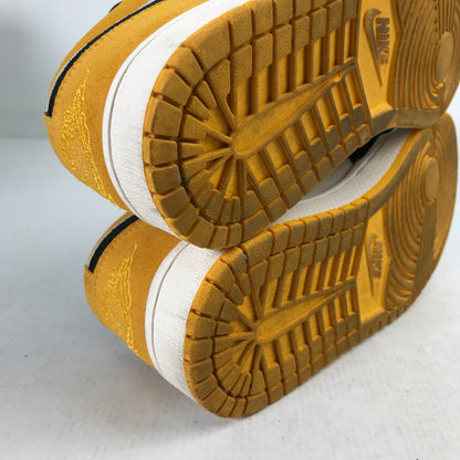 【中古品】【メンズ】 NIKE ナイキ 553558-127 AIRJORDAN 1 LOW エアジョーダン1 ロー スニーカー シューズ 靴 160-260829-mh-01-fuzh サイズ：25cm カラー：黄・黒・白 万代Net店