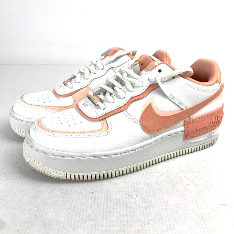【中古品】【メンズ】 NIKE ナイキ CJ1641-101 WOMEN’S AIR FORCE 1 LOW SHADOW スニーカー 靴 25.0cm 本体のみ ※使用感あり 160-260830-io-17-fuzh カラー：ホワイトピンク 万代Net店