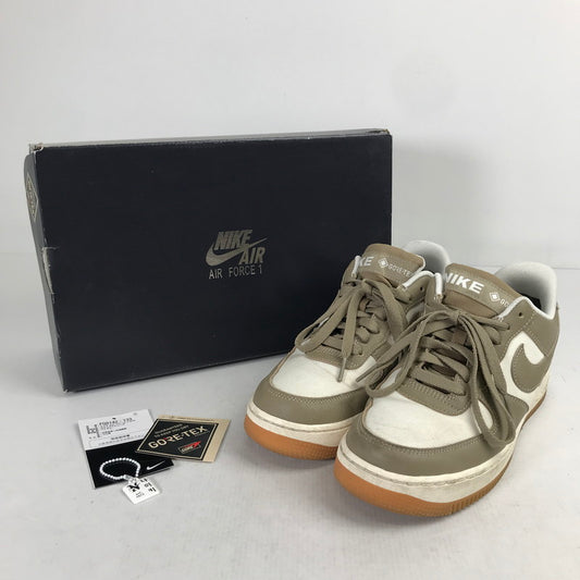 【中古品】【メンズ】 NIKE ナイキ FQ8142-133 AIR FORCE1 GTX エアフォースワン ゴアテックス スニーカー シューズ 靴 160-260829-mh-05-fuzh サイズ：25cm カラー：ブラウン・ホワイト 万代Net店