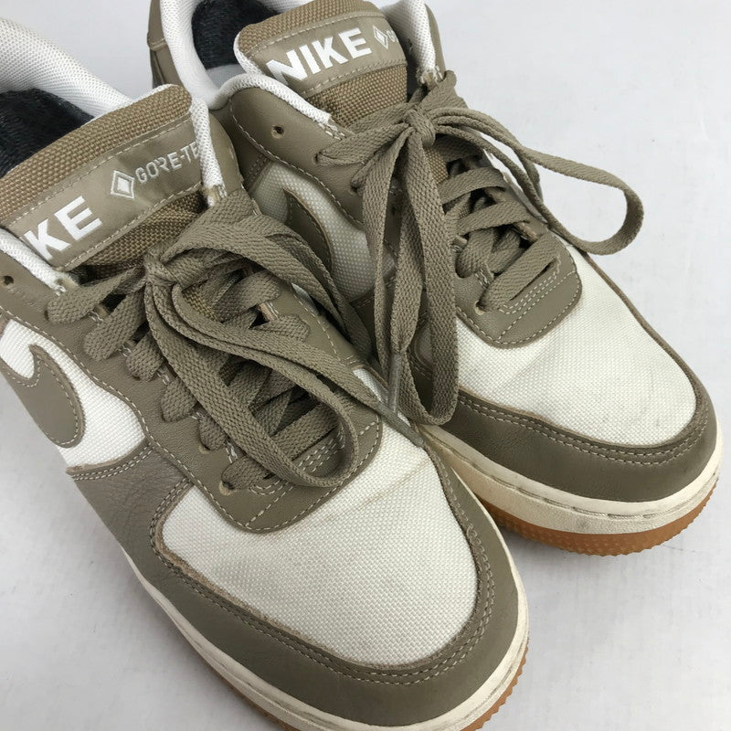 【中古品】【メンズ】 NIKE ナイキ FQ8142-133 AIR FORCE1 GTX エアフォースワン ゴアテックス スニーカー シューズ 靴 160-260829-mh-05-fuzh サイズ：25cm カラー：ブラウン・ホワイト 万代Net店
