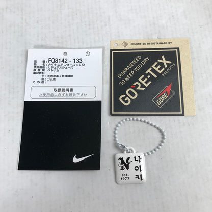 【中古品】【メンズ】 NIKE ナイキ FQ8142-133 AIR FORCE1 GTX エアフォースワン ゴアテックス スニーカー シューズ 靴 160-260829-mh-05-fuzh サイズ：25cm カラー：ブラウン・ホワイト 万代Net店