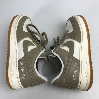 【中古品】【メンズ】 NIKE ナイキ FQ8142-133 AIR FORCE1 GTX エアフォースワン ゴアテックス スニーカー シューズ 靴 160-260829-mh-05-fuzh サイズ：25cm カラー：ブラウン・ホワイト 万代Net店