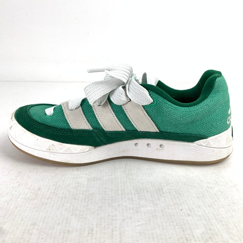 【中古品】【メンズ】 ADIDAS アディダス HQ6908 ADIMATIC HEMP スニーカー 靴 25.5cm 本体のみ ※使用感あり 161-260830-io-19-fuzh カラー：グリーンホワイト 万代Net店