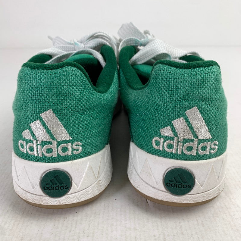 【中古品】【メンズ】 ADIDAS アディダス HQ6908 ADIMATIC HEMP スニーカー 靴 25.5cm 本体のみ ※使用感あり 161-260830-io-19-fuzh カラー：グリーンホワイト 万代Net店
