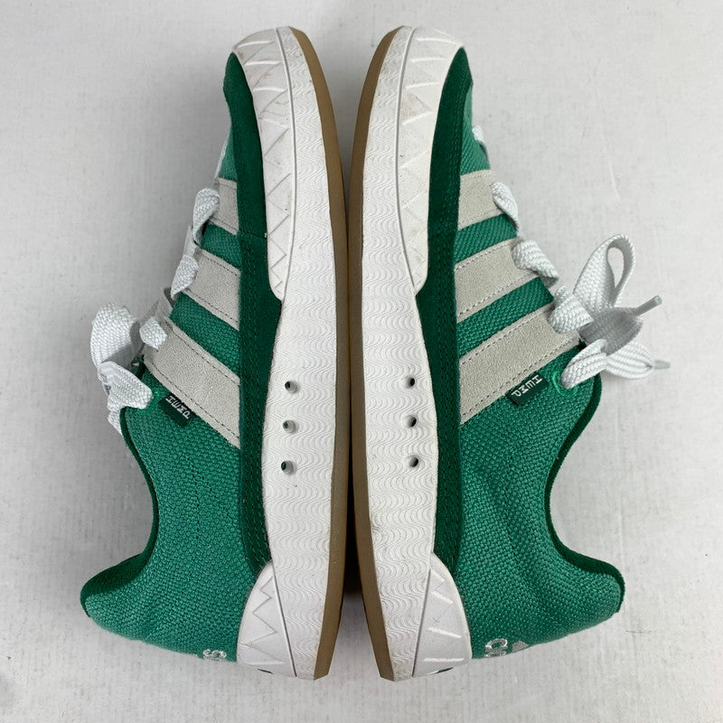 【中古品】【メンズ】 ADIDAS アディダス HQ6908 ADIMATIC HEMP スニーカー 靴 25.5cm 本体のみ ※使用感あり 161-260830-io-19-fuzh カラー：グリーンホワイト 万代Net店