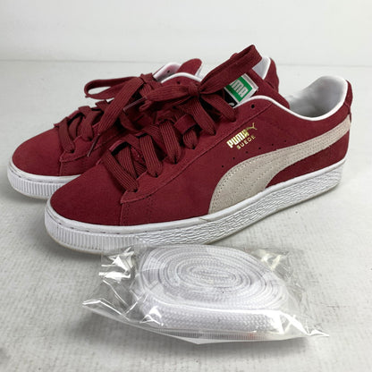 【中古品】【メンズ】 PUMA プーマ 374915-06 SUEDE CLASSIC XXI スニーカー 靴 スウェード クラシック WINE 25.0cm シューズ シューレース付属 ※使用感あり 163-260830-io-18-fuzh カラー：ワイン 万代Net店