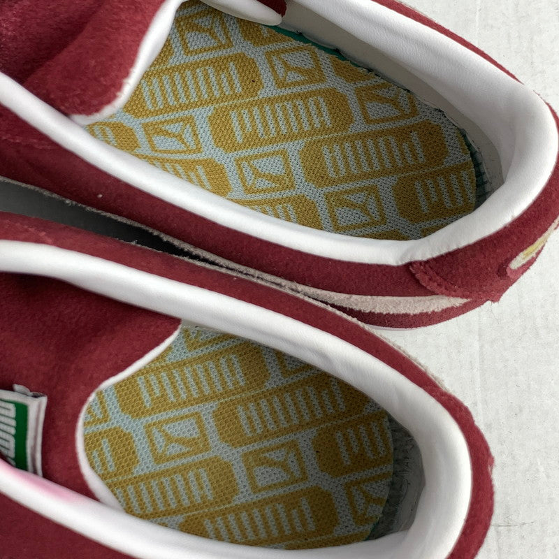 【中古品】【メンズ】 PUMA プーマ 374915-06 SUEDE CLASSIC XXI スニーカー 靴 スウェード クラシック WINE 25.0cm シューズ シューレース付属 ※使用感あり 163-260830-io-18-fuzh カラー：ワイン 万代Net店
