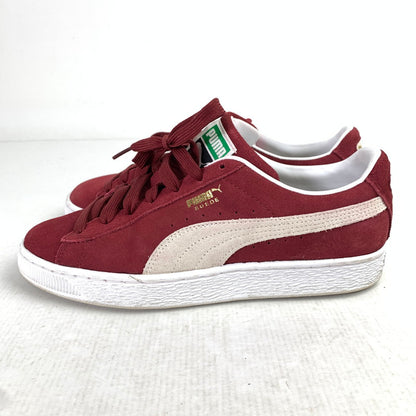 【中古品】【メンズ】 PUMA プーマ 374915-06 SUEDE CLASSIC XXI スニーカー 靴 スウェード クラシック WINE 25.0cm シューズ シューレース付属 ※使用感あり 163-260830-io-18-fuzh カラー：ワイン 万代Net店