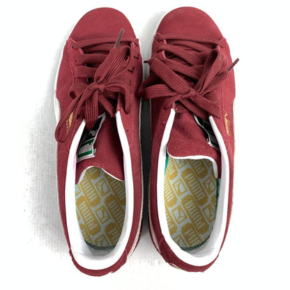【中古品】【メンズ】 PUMA プーマ 374915-06 SUEDE CLASSIC XXI スニーカー 靴 スウェード クラシック WINE 25.0cm シューズ シューレース付属 ※使用感あり 163-260830-io-18-fuzh カラー：ワイン 万代Net店