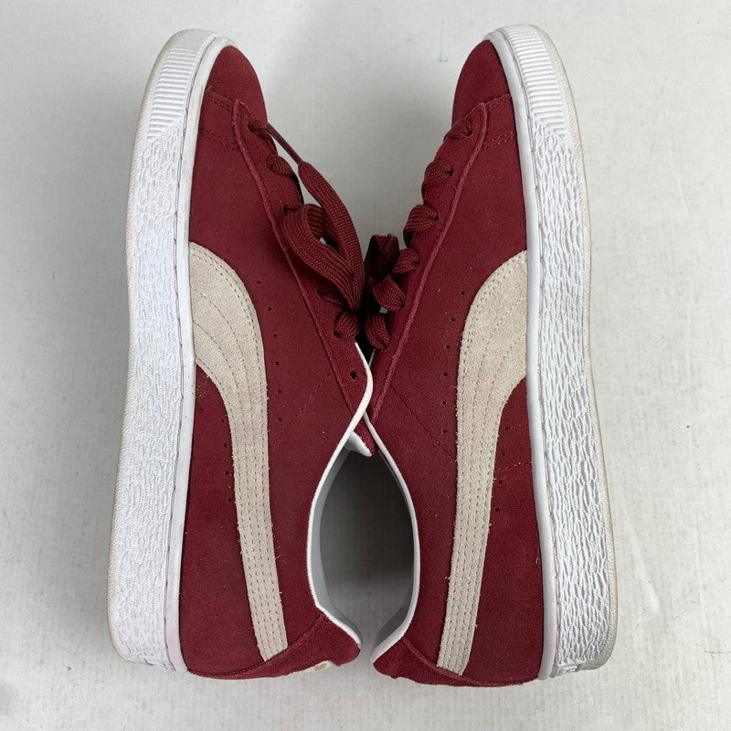 【中古品】【メンズ】 PUMA プーマ 374915-06 SUEDE CLASSIC XXI スニーカー 靴 スウェード クラシック WINE 25.0cm シューズ シューレース付属 ※使用感あり 163-260830-io-18-fuzh カラー：ワイン 万代Net店
