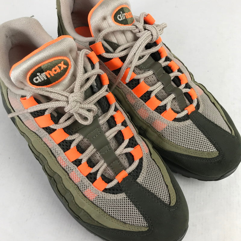 【中古品】【メンズ】 NIKE ナイキ AT2865-200 AIR MAX 95”STRING TOTAL ORANGE” エアマックス 95 スニーカー シューズ 靴 160-260829-mh-03-fuzh サイズ：26cm カラー：カーキ・オレンジ 万代Net店
