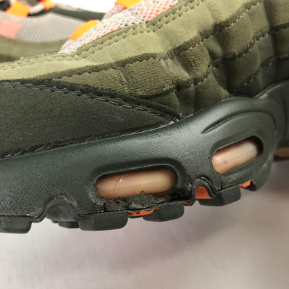 【中古品】【メンズ】 NIKE ナイキ AT2865-200 AIR MAX 95”STRING TOTAL ORANGE” エアマックス 95 スニーカー シューズ 靴 160-260829-mh-03-fuzh サイズ：26cm カラー：カーキ・オレンジ 万代Net店