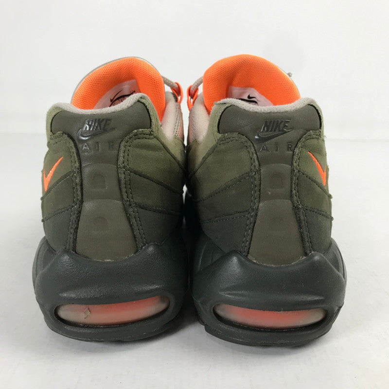 【中古品】【メンズ】 NIKE ナイキ AT2865-200 AIR MAX 95”STRING TOTAL ORANGE” エアマックス 95 スニーカー シューズ 靴 160-260829-mh-03-fuzh サイズ：26cm カラー：カーキ・オレンジ 万代Net店