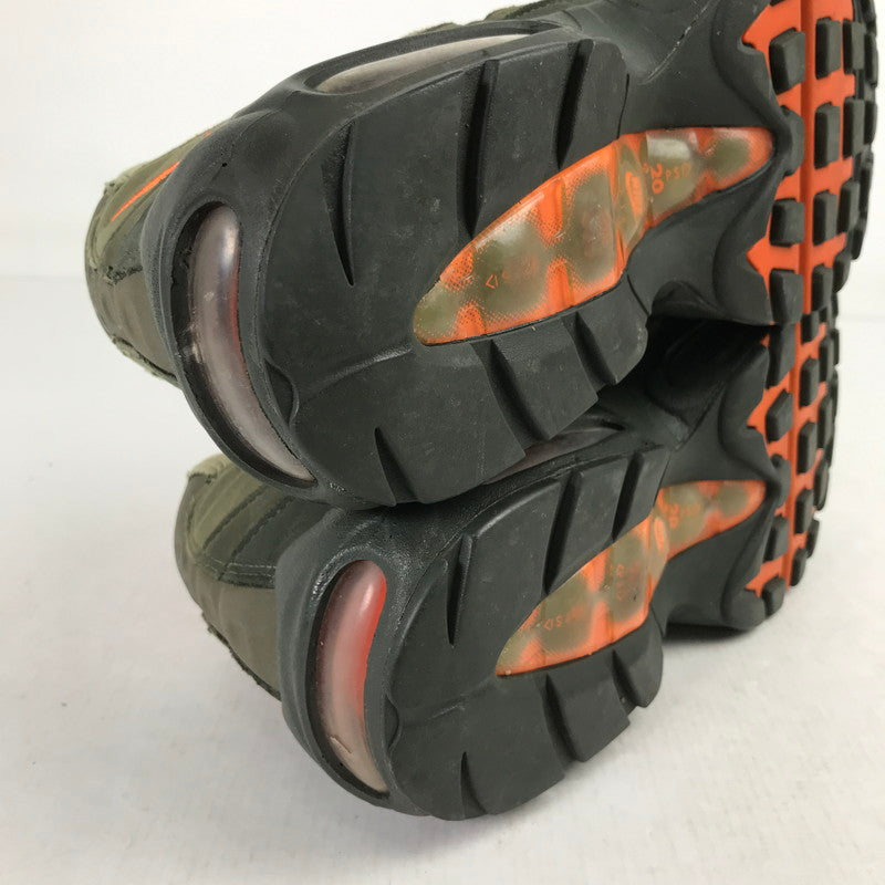 【中古品】【メンズ】 NIKE ナイキ AT2865-200 AIR MAX 95”STRING TOTAL ORANGE” エアマックス 95 スニーカー シューズ 靴 160-260829-mh-03-fuzh サイズ：26cm カラー：カーキ・オレンジ 万代Net店