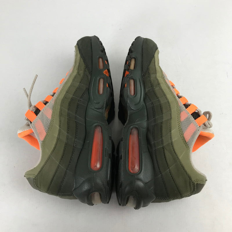 【中古品】【メンズ】 NIKE ナイキ AT2865-200 AIR MAX 95”STRING TOTAL ORANGE” エアマックス 95 スニーカー シューズ 靴 160-260829-mh-03-fuzh サイズ：26cm カラー：カーキ・オレンジ 万代Net店