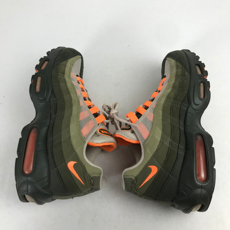 【中古品】【メンズ】 NIKE ナイキ AT2865-200 AIR MAX 95”STRING TOTAL ORANGE” エアマックス 95 スニーカー シューズ 靴 160-260829-mh-03-fuzh サイズ：26cm カラー：カーキ・オレンジ 万代Net店