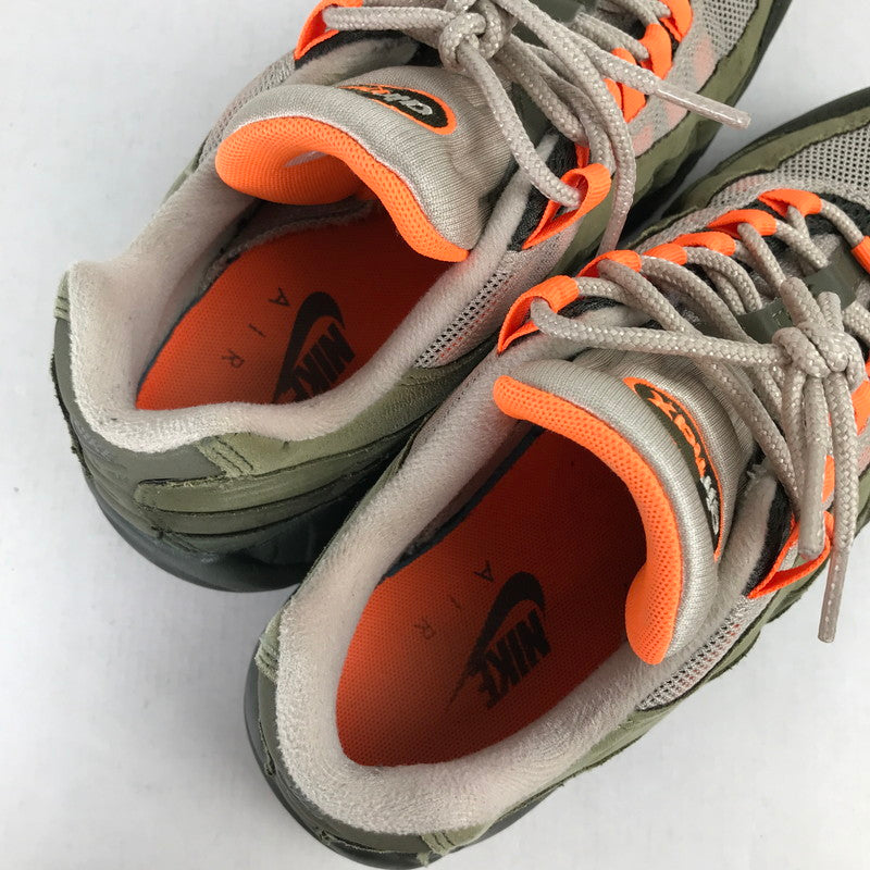 【中古品】【メンズ】 NIKE ナイキ AT2865-200 AIR MAX 95”STRING TOTAL ORANGE” エアマックス 95 スニーカー シューズ 靴 160-260829-mh-03-fuzh サイズ：26cm カラー：カーキ・オレンジ 万代Net店