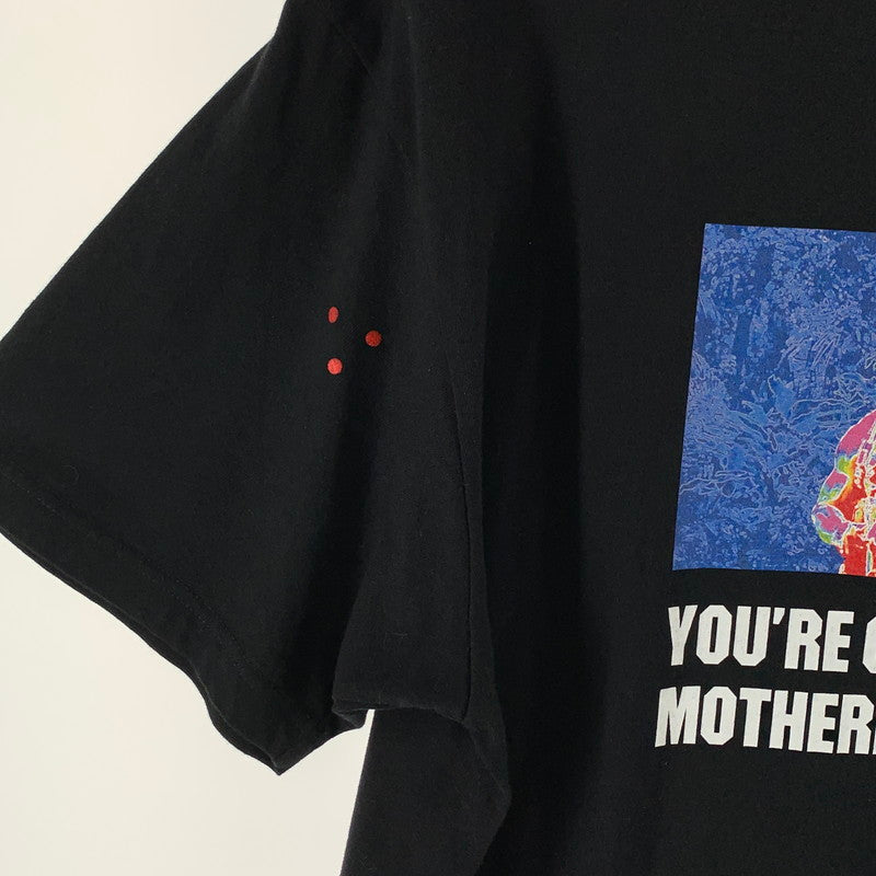 【中古品】【メンズ】 MAD MOUSE COMIC 半袖Tシャツ カットソー ブランド 古着 140-260922-gm-20-fuzh サイズ：XXL カラー：ブラック 万代Net店