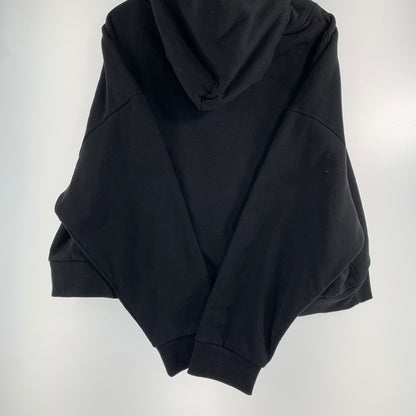 【中古品】【メンズ】 ENTIRE STUDIOS エンタイアスタジオ ES2125 22AW HEAVY HOOD ヘビー フーディー パーカー BLACK Mサイズ ※タグ切り取り跡あり 141-260830-io-08-fuzh カラー：ブラック 万代Net店