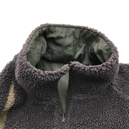 【中古品】【メンズ】 NIKE ナイキ BQ6546-540 FLEECE JACKET フリース ジャケット リバーシブル アウター 上着 PURPLE GRAY Mサイズ ※目潰れ・汚れ・使用感あり 148-260830-io-47-fuzh カラー：パープルグレー 万代Net店