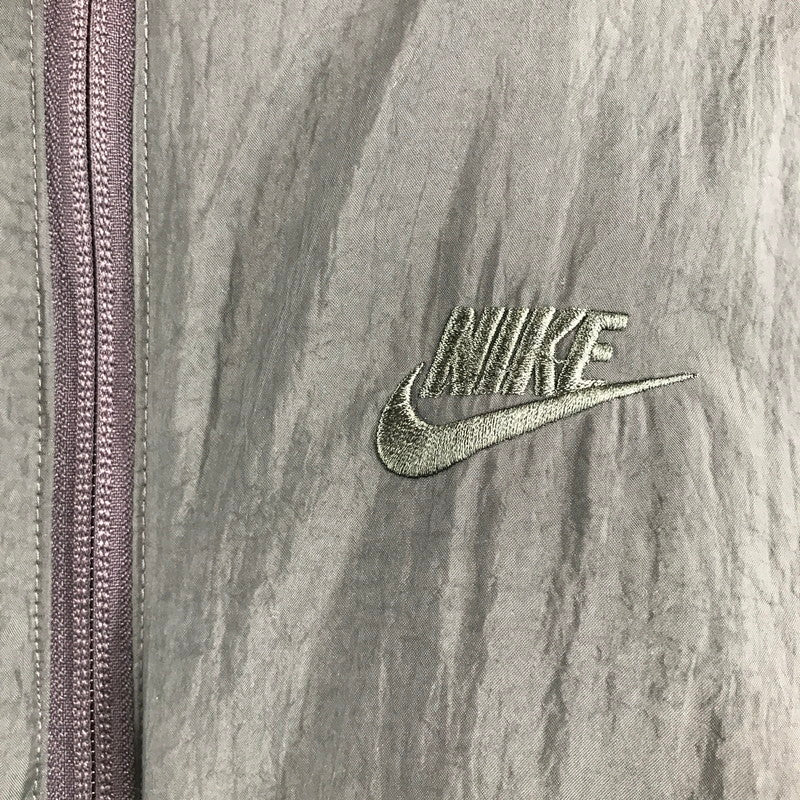 【中古品】【メンズ】 NIKE ナイキ BQ6546-540 FLEECE JACKET フリース ジャケット リバーシブル アウター 上着 PURPLE GRAY Mサイズ ※目潰れ・汚れ・使用感あり 148-260830-io-47-fuzh カラー：パープルグレー 万代Net店