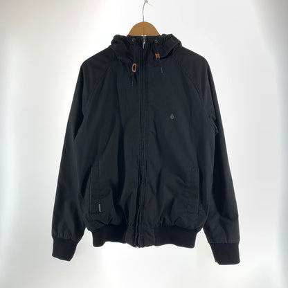 【中古品】【メンズ】 VOLCOM ボルコム A1731700 HERNAN JACKET ジャケット アウター コート 古着 148-261009-mh-01-fuzh サイズ：M カラー：ブラック 万代Net店