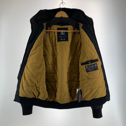 【中古品】【メンズ】 VOLCOM ボルコム A1731700 HERNAN JACKET ジャケット アウター コート 古着 148-261009-mh-01-fuzh サイズ：M カラー：ブラック 万代Net店