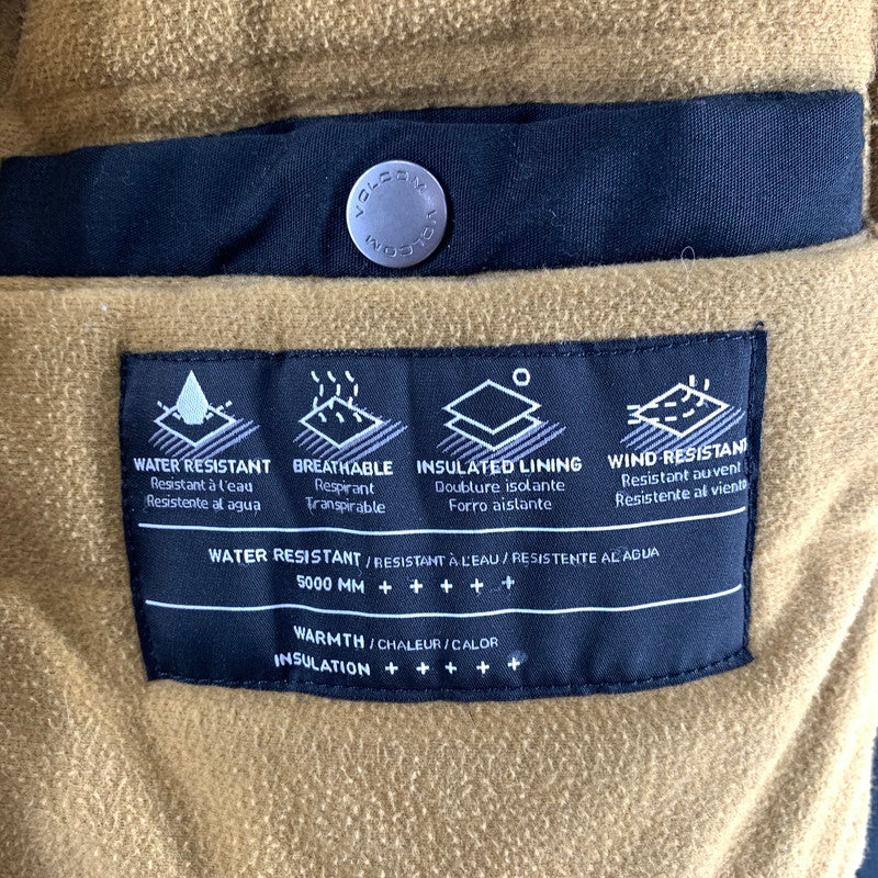 【中古品】【メンズ】 VOLCOM ボルコム A1731700 HERNAN JACKET ジャケット アウター コート 古着 148-261009-mh-01-fuzh サイズ：M カラー：ブラック 万代Net店