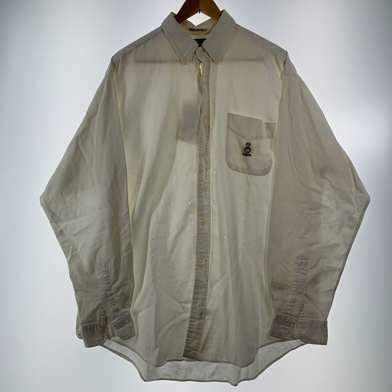 【中古品】【メンズ】 POLO RALPH LAUREN ポロ・ラルフローレン LS SHIRT 長袖シャツ ※穴・黄ばみ・汚れ・シミあり 145-260830-io-52-fuzh 万代Net店