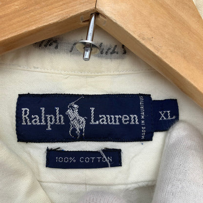 【中古品】【メンズ】 POLO RALPH LAUREN ポロ・ラルフローレン LS SHIRT 長袖シャツ ※穴・黄ばみ・汚れ・シミあり 145-260830-io-52-fuzh 万代Net店