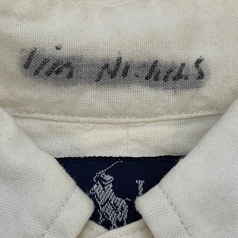 【中古品】【メンズ】 POLO RALPH LAUREN ポロ・ラルフローレン LS SHIRT 長袖シャツ ※穴・黄ばみ・汚れ・シミあり 145-260830-io-52-fuzh 万代Net店