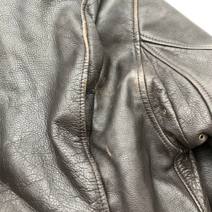 【中古品】【メンズ】 TIME&TIDE FLIGHT JACKET タイム・アンド・タイド フライトジャケット BROWN ライナー付 LLサイズ ※使用感あり 145-260830-io-58-fuzh カラー：ブラウン 万代Net店