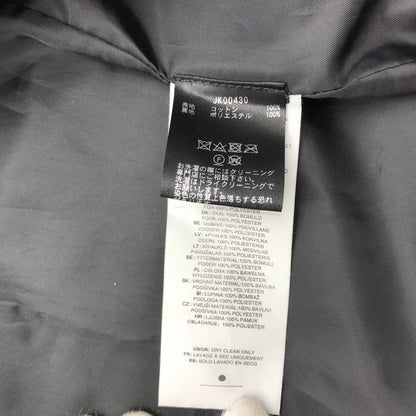 【中古品】【メンズ】 HUF ハフ JK00430 ALLTIMERS WORK JACKET ワークジャケット 上着 アウター BLACK BLUE Lサイズ ※ほつれ・使用感あり 142-260830-io-50-fuzh カラー：ブラックブルー 万代Net店
