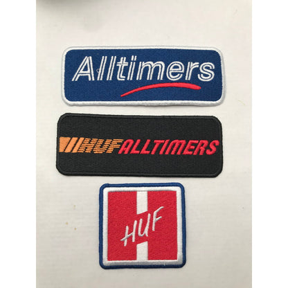 【中古品】【メンズ】 HUF ハフ JK00430 ALLTIMERS WORK JACKET ワークジャケット 上着 アウター BLACK BLUE Lサイズ ※ほつれ・使用感あり 142-260830-io-50-fuzh カラー：ブラックブルー 万代Net店