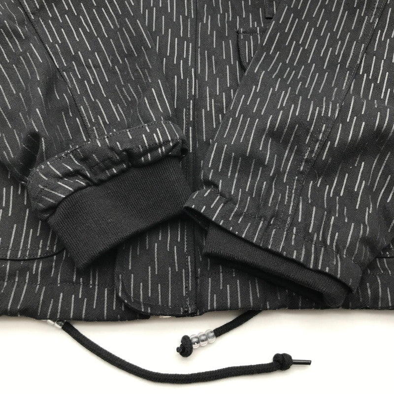 【中古品】【メンズ】 HUF ハフ JK00430 ALLTIMERS WORK JACKET ワークジャケット 上着 アウター BLACK BLUE Lサイズ ※ほつれ・使用感あり 142-260830-io-50-fuzh カラー：ブラックブルー 万代Net店