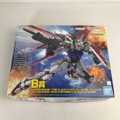 【中古美品】 一番くじ B賞 1 100 MG エールストライクガンダム Ver.RM ソリッドクリア ガンプラ 058-260831-ky-10-fuzh 万代Net店
