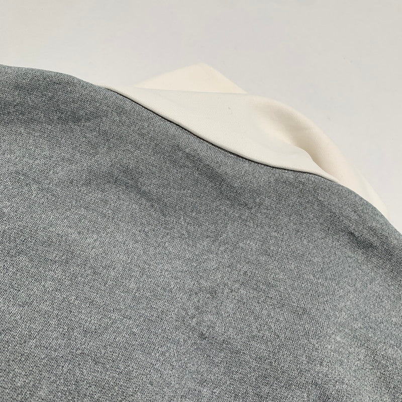 【中古品】【メンズ】 ADIDAS アディダス TRACK JACKET トラックジャケット WHITE GRAY XLサイズ ※シミあり 145-260830-io-53-fuzh カラー：ホワイトグレー 万代Net店