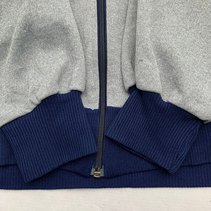 【中古品】【メンズ】 ADIDAS アディダス TRACK JACKET トラックジャケット WHITE GRAY XLサイズ ※シミあり 145-260830-io-53-fuzh カラー：ホワイトグレー 万代Net店