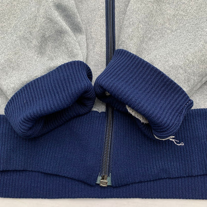 【中古品】【メンズ】 ADIDAS アディダス TRACK JACKET トラックジャケット WHITE GRAY XLサイズ ※シミあり 145-260830-io-53-fuzh カラー：ホワイトグレー 万代Net店