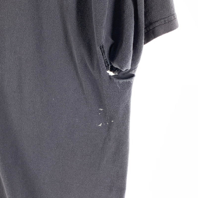 【現状渡し品】【メンズ】 HANES 半袖Tシャツ カットソー 古着 145-260927-gm-39-fuzh サイズ：不明 カラー：ブラック 万代Net店