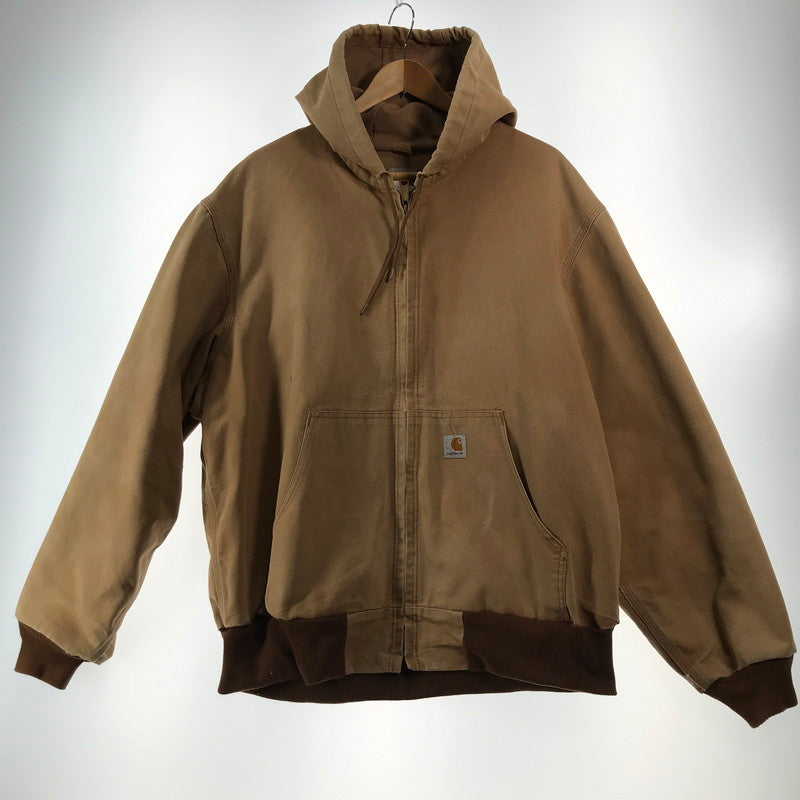 【中古品】【メンズ】 CARHARTT カーハート J131 DUCK ACTIVE JACKET ダック アクティブ ジャケット BROWN XLサイズ ※使用感あり 145-260830-io-49-fuzh カラー：ブラウン 万代Net店