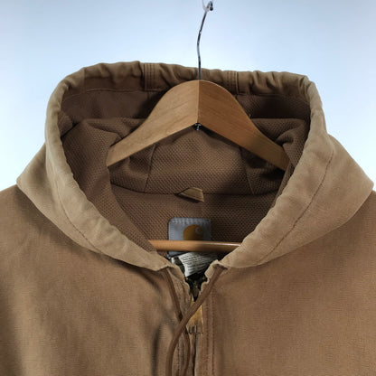 【中古品】【メンズ】 CARHARTT カーハート J131 DUCK ACTIVE JACKET ダック アクティブ ジャケット BROWN XLサイズ ※使用感あり 145-260830-io-49-fuzh カラー：ブラウン 万代Net店