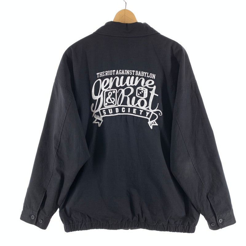 【中古品】【メンズ】 SUBCIETY サブサエティ 105-62582 SWING TOP スウィングトップ ジャケット アウター 145-260923-gm-13-fuzh サイズ：XL カラー：ブラック 万代Net店