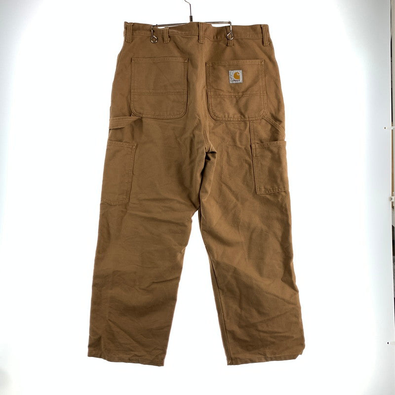 【中古品】【メンズ】 CARHARTT カーハート I031501 DOUBLE KNEE PANT ダブル ニー パンツ BROWN 36×32 156-260829-io-05-fuzh カラー：ブラウン 万代Net店