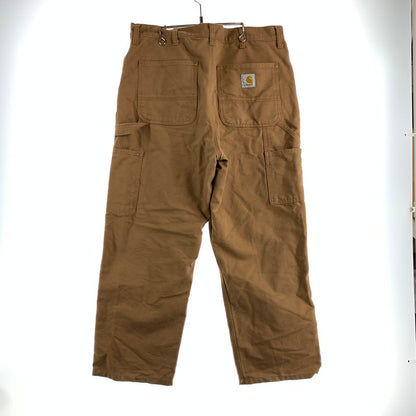 【中古品】【メンズ】 CARHARTT カーハート I031501 DOUBLE KNEE PANT ダブル ニー パンツ BROWN 36×32 156-260829-io-05-fuzh カラー：ブラウン 万代Net店