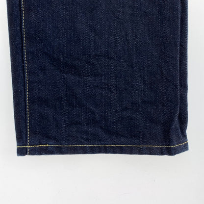 【中古品】【メンズ】 UNITED ARROWS ユナイテッドアローズ GREEN LABEL RELAXING 3214-199-3822 LOOSE TAPERED SELVIDGE DENIM PANTS ボタンフライ 159-260928-ny-11-fuzh サイズ：S カラー：インディゴ 万代Net店