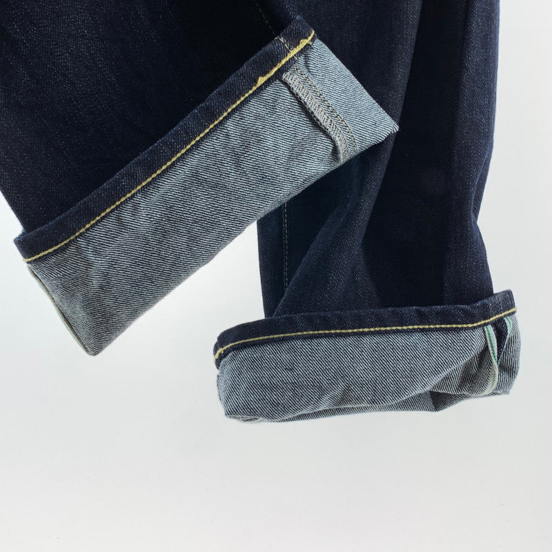【中古品】【メンズ】 UNITED ARROWS ユナイテッドアローズ GREEN LABEL RELAXING 3214-199-3822 LOOSE TAPERED SELVIDGE DENIM PANTS ボタンフライ 159-260928-ny-11-fuzh サイズ：S カラー：インディゴ 万代Net店